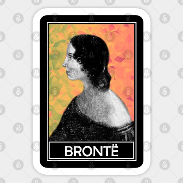 Emily Bronte Sticker by TheLiterarian